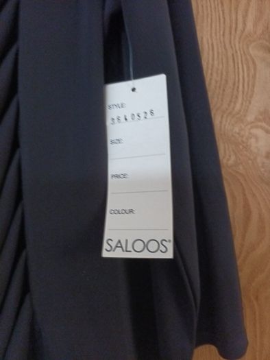 Saloon Black Top.  S.- XL - 18.   B.N.W.T