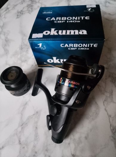 Okuma Carbonite XP CBF 140a Baitfeeder Carp Reel