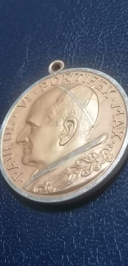 Vintage Catholic Pope V1 Paul's Pontifex Max Medal/Medallion