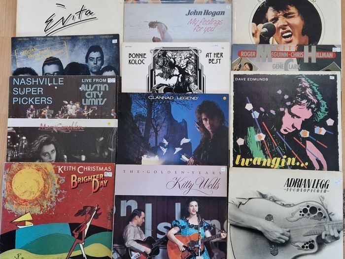 Vinyl Albums All Ten Euros Each