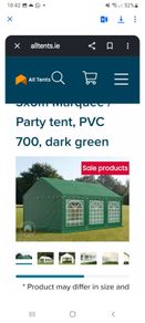 marquee party tent