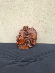 By post only resine large grandma decor