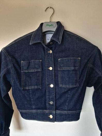 Pepe jeans dua lipa denim jacket Size xxs pit to pit 17" in like new condition