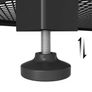 Computer Desk, Computer Desk with Bookshelf, Study Computer Laptop Table with 4 Tier DIY Storage Shelves Writing Table for Home Office Bedroom,160x60x110cm (FREE POSTAGE) Image 6