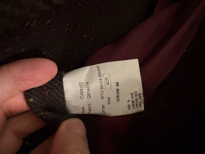 Magee 100% wool over-shirt 40R