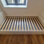 SLAKT Bed frame with underbed and storage Image 4