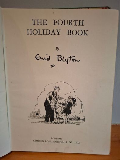 Enid Blytons Fourth Holiday Book