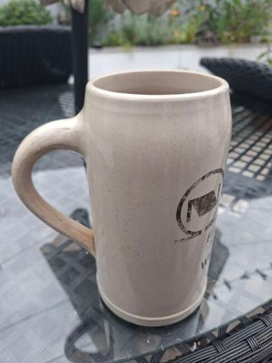 Vintage 1986 German Promotional 1L Beer Mug