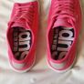 superdry canvas trainers size 5 pink in fab condition Image 6