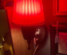 Vintage Danish wall light