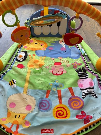 Fisher-Price Kick & Play Mat Piano Gym