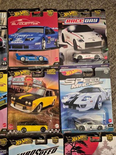 Hot Wheels Premium Supra Skyline McLaren Nissan BMW RX7 Barbie Toyota Mitsubishi Ford