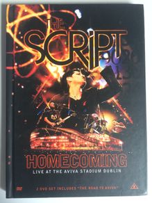 The Script [2011] Homecoming (Live At The Aviva Stadium) [Music 2xDVD Digibook]