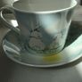 New Aynsley Breakfast Mug and Saucer in Rabbits Pet Collection Image 5