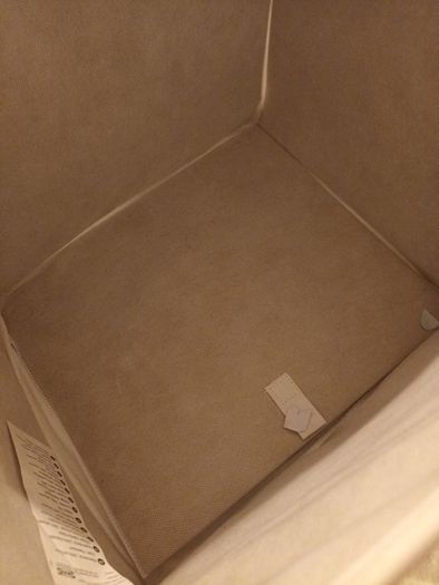 24 Ikea Drona kallax cube storage boxes in white/creamStorage