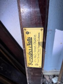 Burroughes and Watts Snooker table