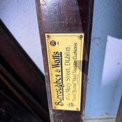 Burroughes and Watts Snooker table