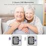 NEW SALE | Blood Pressure Monitor Upper Arm Digital BP Monitor with Large Cuff Fully Automatic Irregular Heartbeat & Pulse Rate Monitoring Meter,Adjustable Cuff 22-40cm, 2X120 Memory Image 3