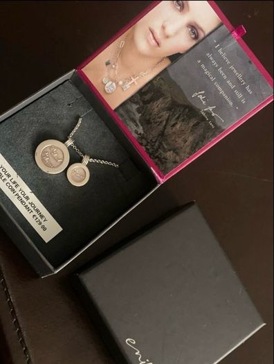 Enibas sterling silver necklace and pendants