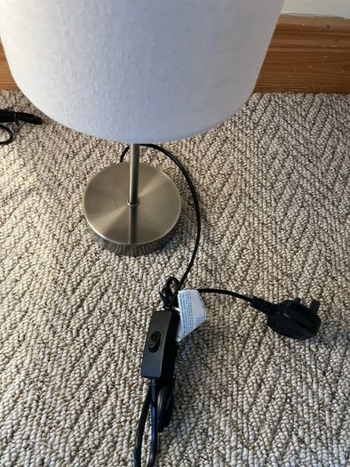 New bedside lamps x 2