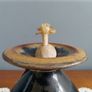 Louis Mulcahy, pottery, pottery oil burner Image 5