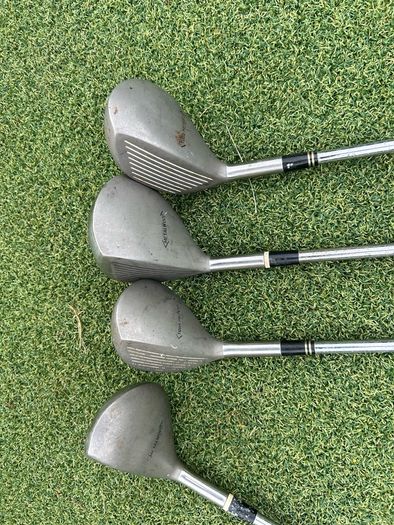 Vintage Taylormade steel woods