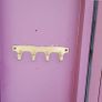 Wooden Key Holder & Clock Image 8