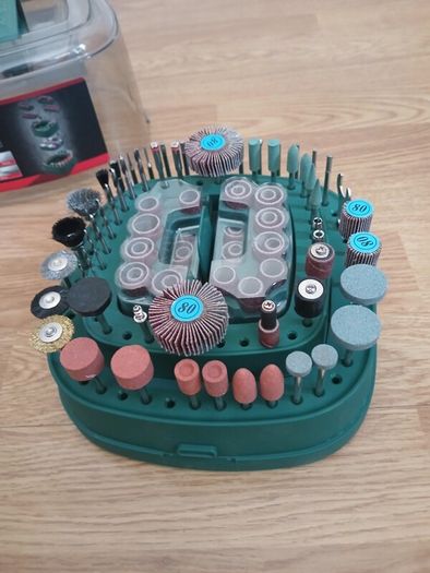 Parkside rotary tool and accessories.