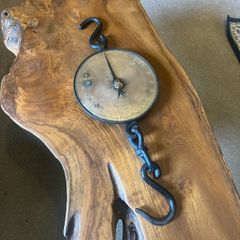 Antique Salter 200lb Hanging Scales