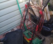 electric lawnmower for parts