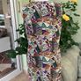 Vintage Silk Dress size 12 Image 3