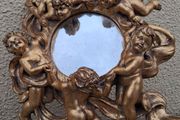 baroque cherub mirror