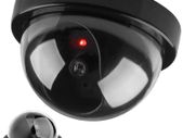 New Realistic Dummy Fake Security Camera Surveillance Indoor CCTV Red LED #1241