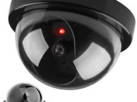 main image for ad New Realistic Dummy Fake Security Camera Surveillance Indoor CCTV Red LED #1241