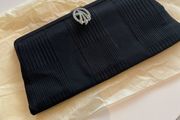 Rare Vintage Art Deco Silk Clutch Bag