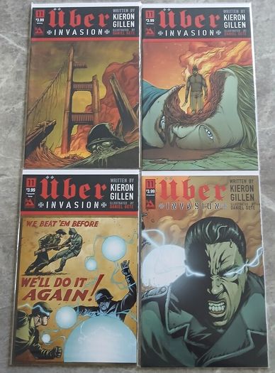 UBER Avatar Press Comics variants sets 10, 11, 12