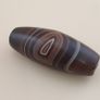 Vintage Yemeni Suliemani Natural Eye Agate Bead Amulet Image 2