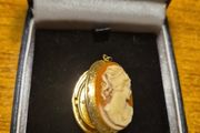 Vintage Cameo Pendant and Locket