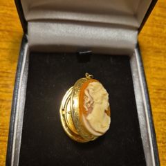 Vintage Cameo Pendant and Locket