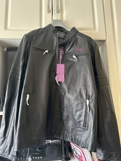 Official Prince mens Biker Jacket Brand New
