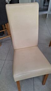 6 Leather Dining Chairs