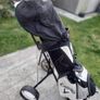 Golf clubs, bag & trolley Image 6