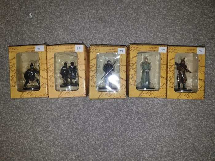 Lord of the Rings (lead) 86 models total.
