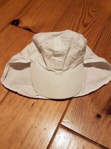 9-12 months White Sun Hat