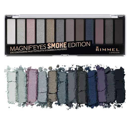 Rimmel Magnif'eyes Eyeshadow Palette - Smoke Edition - New