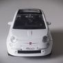 Diecast Model Fiat 500 2007 White - Collectable Motorama 1:43 Image 3