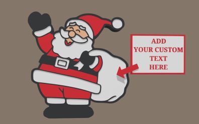 Personalised Santa Lightbox