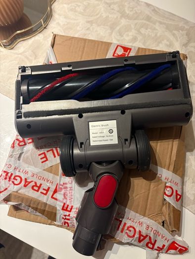 Drive Cleaner Brush Head For Dyson V7 V8 V10 V11 V15 Vacuum  with Turbo Bristle Roller and LED Lights for Hardwood and Carpet