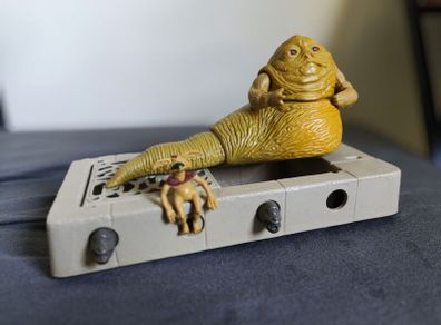 Vintage Star Wars Jabba The Hutt Playset Kenner 1983 Salacious B. Crumb Return Of The Jedi Tatooine