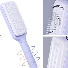 self cleaning hair brush